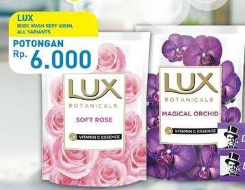Promo Harga LUX Body Wash All Variants 400 ml - Hypermart