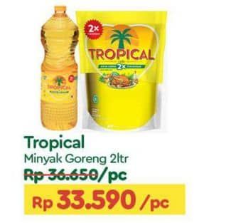 Promo Harga Tropical Minyak Goreng  - TIP TOP