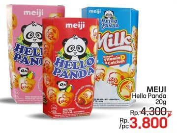 Promo Harga Meiji Hello Panda Biscuit 25 gr - LotteMart