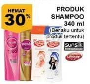 Promo Harga SUNSILK/LIFEBUOY Shampoo 340ml  - Giant