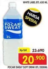 Promo Harga Pocari Sweat Minuman Isotonik 2000 ml - Superindo