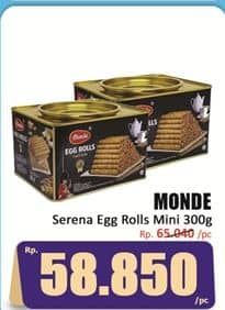 Promo Harga Monde Serena Egg Roll 300 gr - Hari Hari