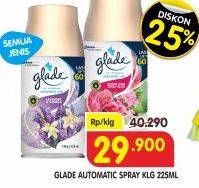 Promo Harga Glade Matic Spray Refill All Variants 225 ml - Superindo