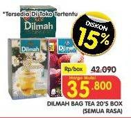 Promo Harga DILMAH Tea All Variants 20 pcs - Superindo
