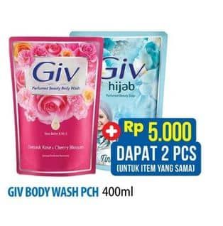 Promo Harga GIV Body Wash 400 ml - Hypermart