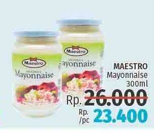 Promo Harga MAESTRO Mayonnaise 300 ml - LotteMart