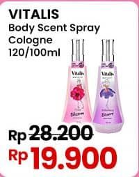 Promo Harga Vitalis Body Scent 100 ml - Indomaret