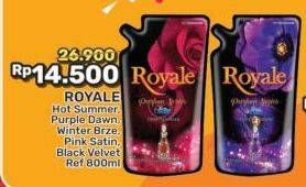 Promo Harga SO KLIN Royale Parfum Collection Hot Summer, Purple Dawn, Winter Breeze, Pink Satin, Black Velvet 800 ml - Alfamart