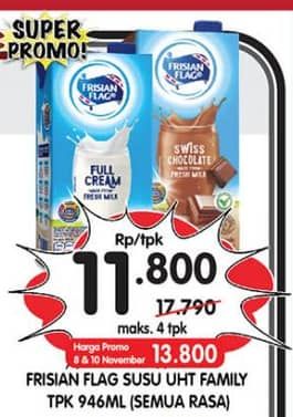 Promo Harga Frisian Flag Susu UHT Purefarm All Variants 946 ml - Superindo