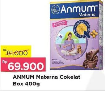 Promo Harga ANMUM Materna Cokelat 400 gr - Alfamart