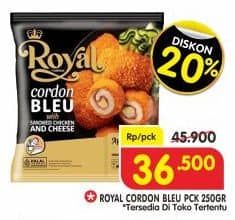 Promo Harga Belfoods Royal Nugget Cordon Bleu 250 gr - Superindo