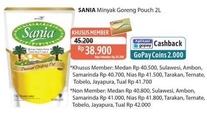 Promo Harga Sania Minyak Goreng 2000 ml - Alfamidi
