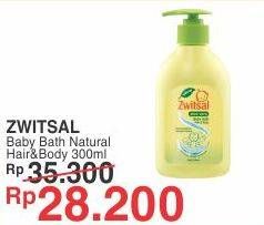 Promo Harga ZWITSAL Natural Baby Bath 2 In 1 300 ml - Yogya