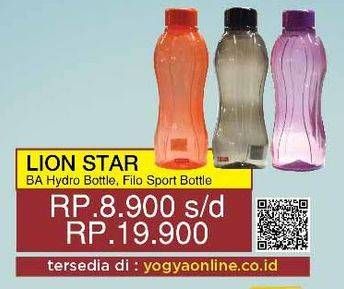 Promo Harga Lion Star Hydro Bottle / Filo Bottle  - Yogya