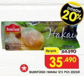 Promo Harga BUMIFOOD Hakau Shrimp / Udang 222 gr - Superindo