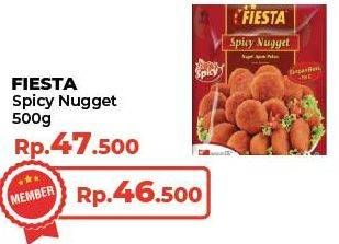 Promo Harga FIESTA Naget Spicy 500 gr - Yogya