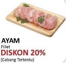 Promo Harga Ayam Fillet per 100 gr - Yogya