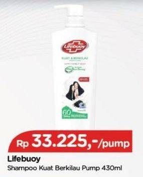 Promo Harga Lifebuoy Shampoo Strong Shiny 430 ml - TIP TOP