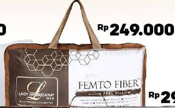 Lady Americana Femto Fiber Pillow  Harga Promo Rp249.000