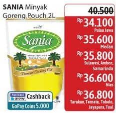 Promo Harga Sania Minyak Goreng 2000 ml - Alfamidi