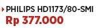 Promo Harga Philips HD 1173 | Dry Iron 80  - COURTS