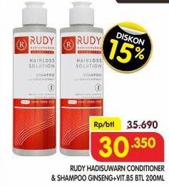 Promo Harga Rudy Hadisuwarno Shampoo/Conditioner  - Superindo