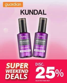 Promo Harga Kundal Macadamia Damage Care Solution Premium Hair Essential Oil  - Guardian