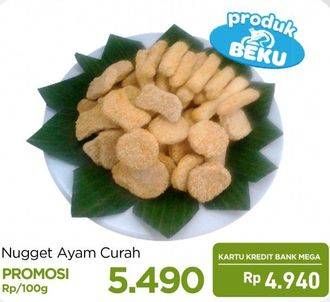 Promo Harga Nugget Curah per 100 gr - Carrefour