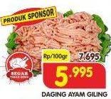 Promo Harga Daging Giling Ayam per 100 gr - Superindo