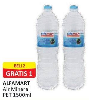 Promo Harga ALFAMART Air Mineral 1500 ml - Alfamart