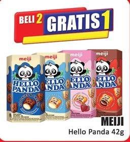 Promo Harga Meiji Hello Panda Biscuit 40 gr - Hari Hari
