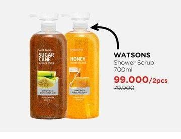 Promo Harga WATSONS Shower Scrub per 2 botol 700 ml - Watsons