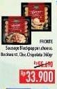 Promo Harga FRONTE Beef Sausage Blackpepper, Bockwurst, Cheesy 360 gr - Hypermart