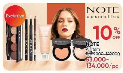 Promo Harga NOTE Cosmetics  - Guardian