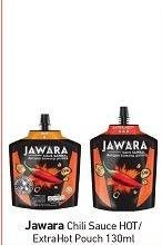 Promo Harga JAWARA Sambal Hot, Extra Hot 130 ml - Carrefour