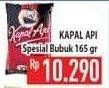 Promo Harga Kapal Api Kopi Bubuk Special 165 gr - Hypermart