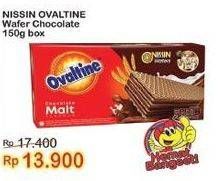 Promo Harga Nissin Wafer Ovaltine Chocolate Malt 150 gr - Indomaret