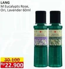 Promo Harga Cap Lang Minyak Ekaliptus Aromatherapy Original, Rose, Lavender 60 ml - Alfamart