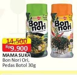 Promo Harga MAMASUKA Bon Nori Pedas, Original 30 gr - Alfamart