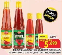 Promo Harga Del Monte Sauce/Saus Tomat  - Superindo