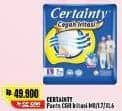 Promo Harga Certainty Adult Diapers Pants M8, L7, XL6 6 pcs - Alfamart
