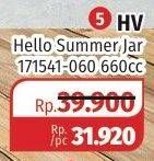 Promo Harga HV Jar Hello Summer 171541-060 660cc  - Lotte Grosir
