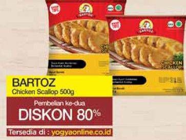 Promo Harga BARTOZ Chicken Scallop 500 gr - Yogya