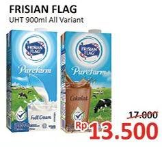 Promo Harga FRISIAN FLAG Susu UHT Purefarm All Variants 900 ml - Alfamidi