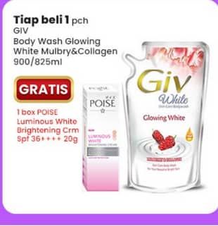 Promo Harga GIV Body Wash Mulberry Collagen 825 ml - Indomaret