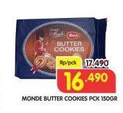 Promo Harga MONDE Butter Cookies 150 gr - Superindo