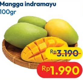 Promo Harga Mangga Indramayu per 100 gr - Hypermart