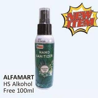 Promo Harga ALFAMART Hand Sanitizer 100 ml - Alfamart