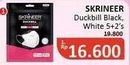 Promo Harga SKRINEER Masker Duckbill Black Pink, Duckbill White Green 7 pcs - Alfamidi