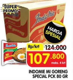 Promo Harga Indomie Mi Goreng Spesial per 40 pcs 85 gr - Superindo